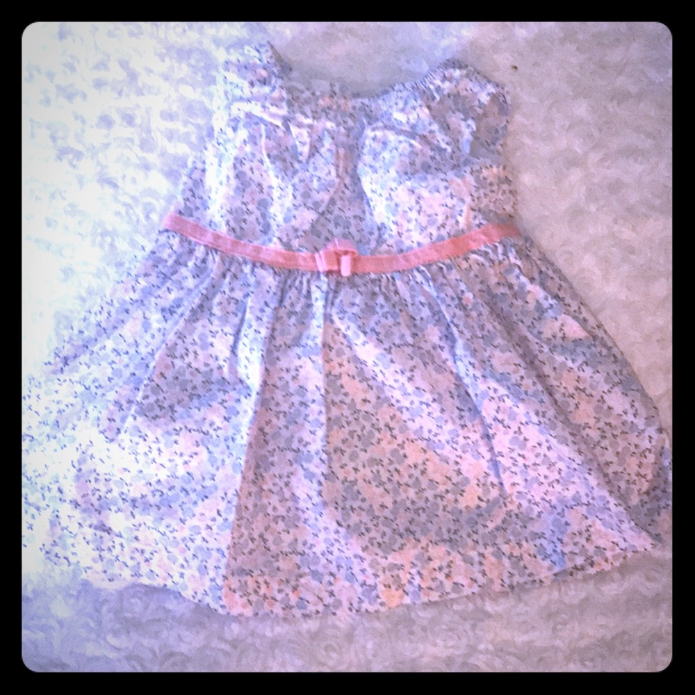 Carters NB Floral  Print dress